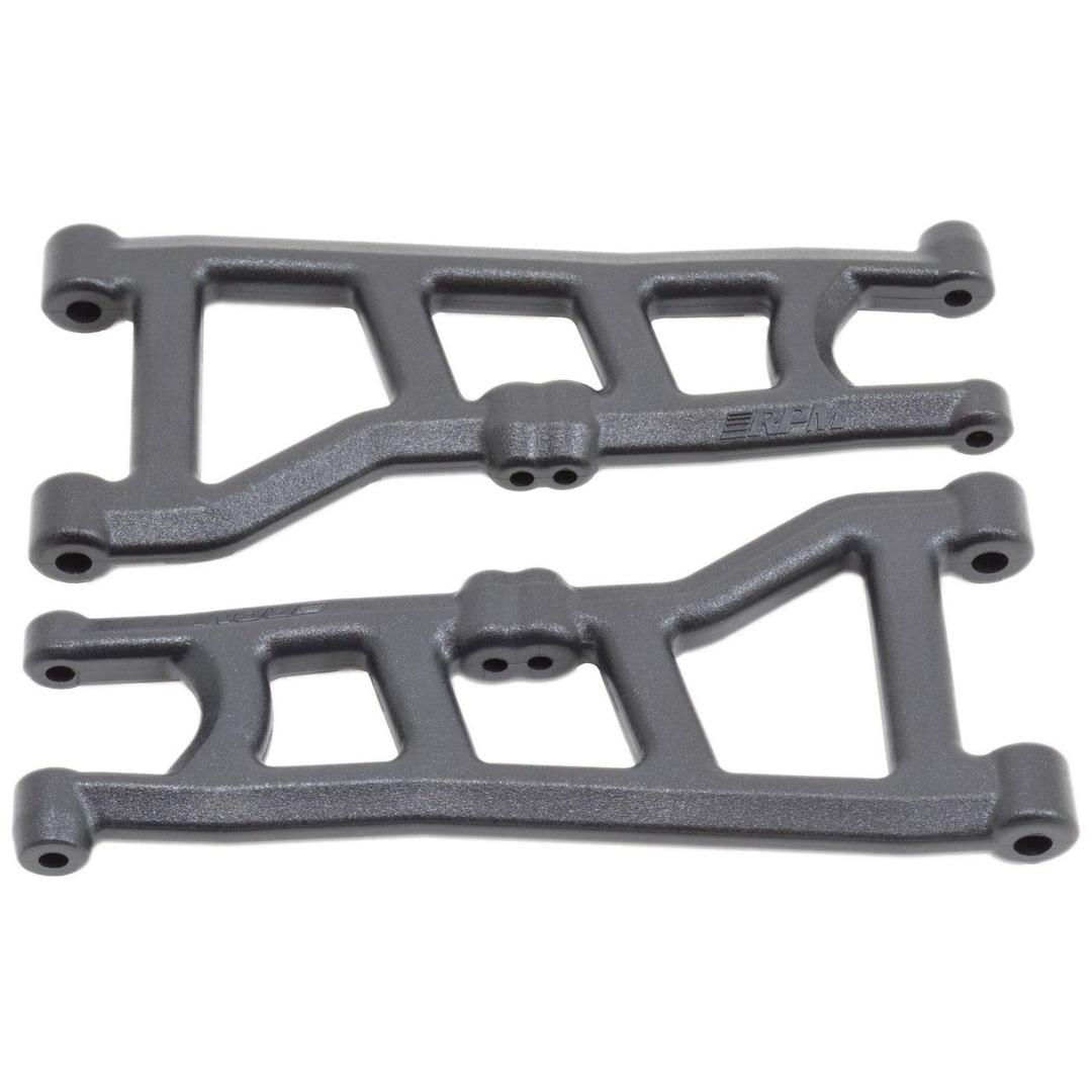 RPMFront A-arms for ARRMA Typhon 4x4 3S BLX, Black, Adjustable, Durable, Lightweight, RPM80762