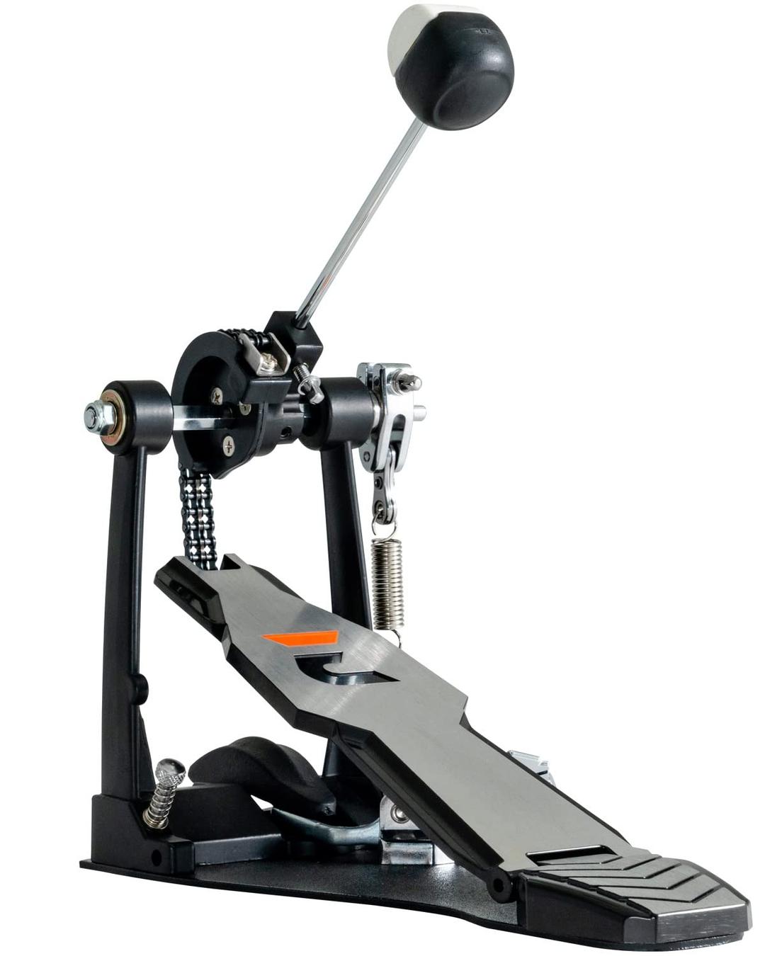 Premium Single Bass Drum Pedal, Edge Hardware Design (EHWD) PE1