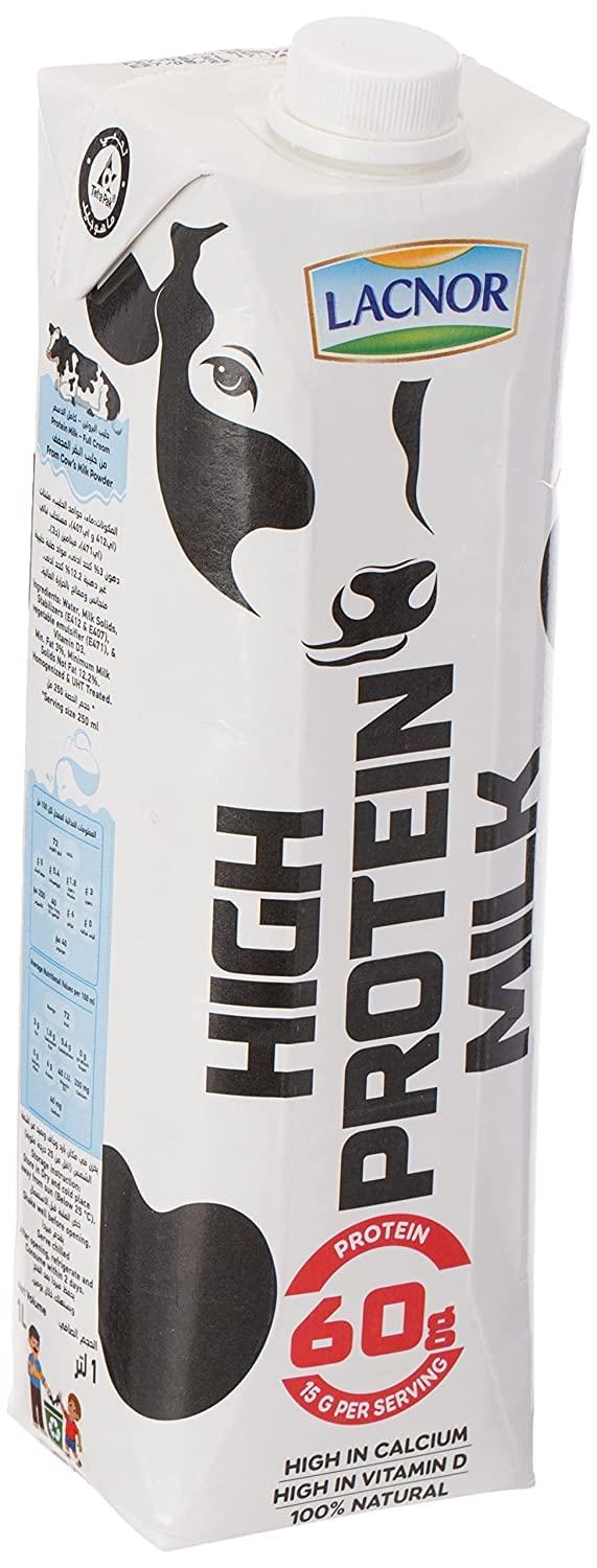 Lacnor High Protein UHT Milk 1Litre