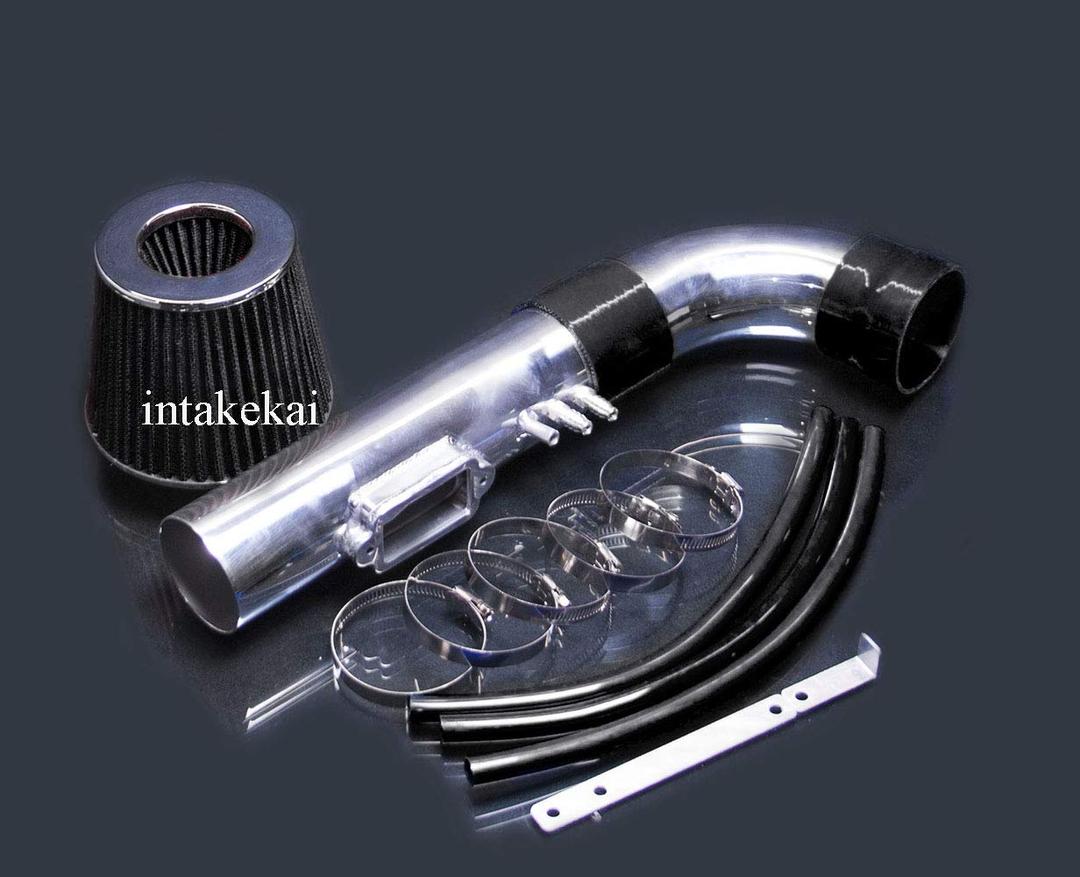 PERFORMANCE AIR INTAKE KIT + FILTER FOR 1998-2000 LEXUS GS400 4.0 4.0L V8 ENGINE (BLACK)