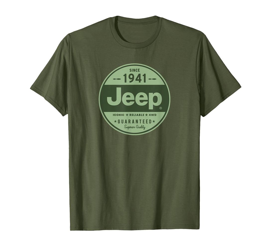 Jeep1941 Vintage Logo - Officially Licensed T-Shirt