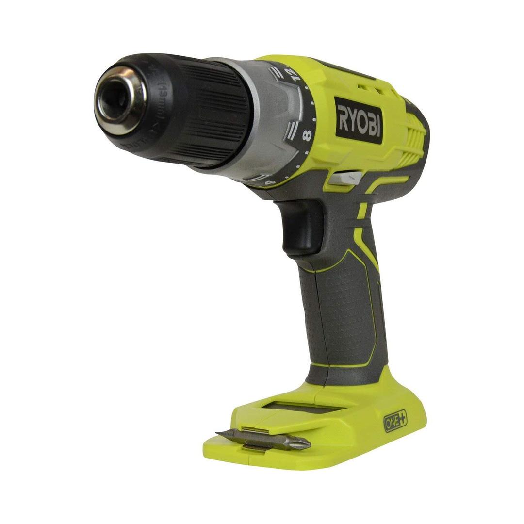 Ryobi P277 One+ 18 Volt Lithium Ion 1/2 Inch 2-Speed Drill Driver (18 Volt Batteries Not Included / Power Tool Only),Green,