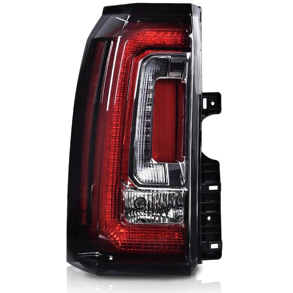 PIT66 LED Tail Light Compatible with GMC Yukon,Yukon XL 2019 2020/Compatible with GMC Yukon,Yukon XL 2015 2016 2017 2018 (submodel: Denali, SLE, SLT) Driver Side