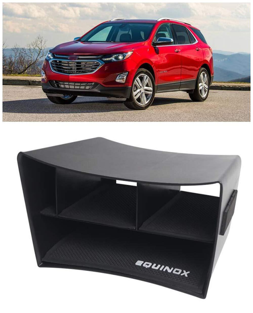 Car Central Center Console Organizer Insert Tray Storage Box Holder Compatible for Chevrolet Equinox 2018 2019 2020 2021 2022