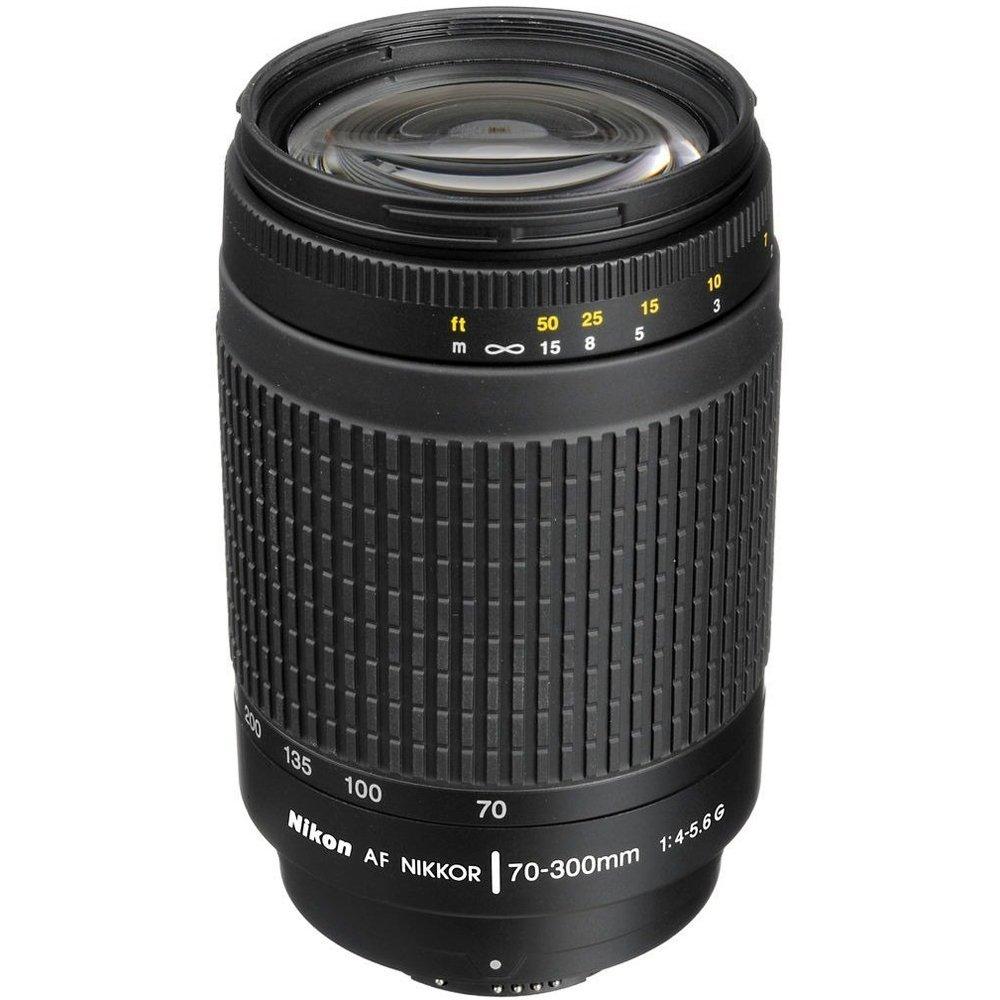 Nikon 70-300 mm f/4-5.6G Zoom Lens with Auto Focus for Nikon DSLR Cameras