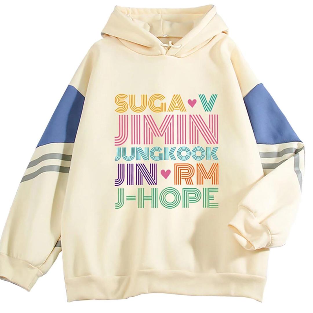 Dolpind Kpop Jungkook Suga Jimin V RM JHope Jin Pullover Sweater Jacket Hoodie