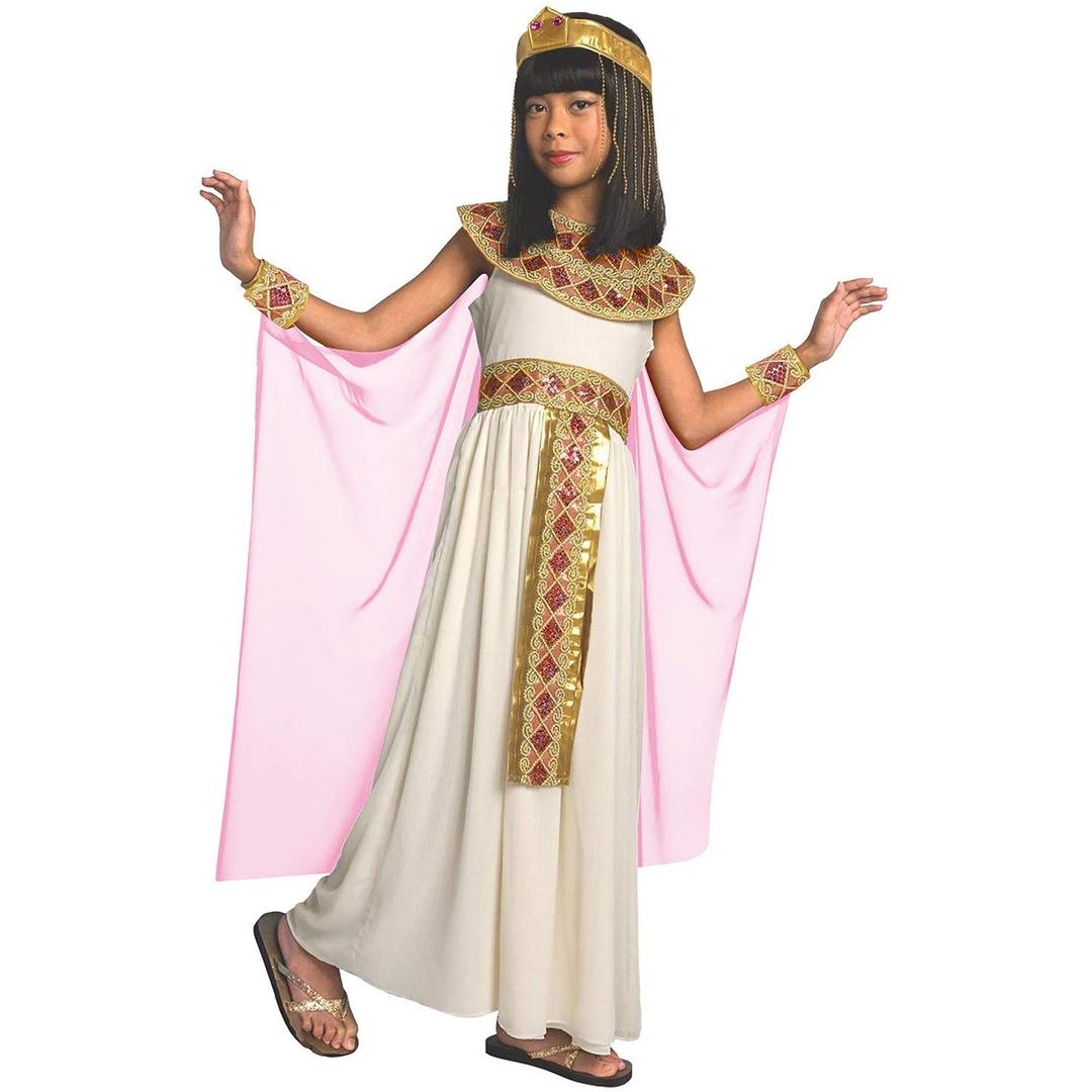 Morph Pink Cleopatra Girls, Cleopatra Costume Kids, Egyptian Costume Kids, Greek Goddess Costume Girls, Egyptian Dress