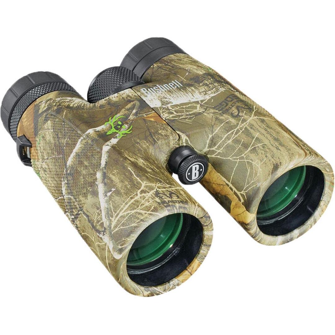 Bushnell Powerview 10x42 BoneCollector Binoculars, Adult Binoculars for All Purpose Use in Realtree Edge Camo