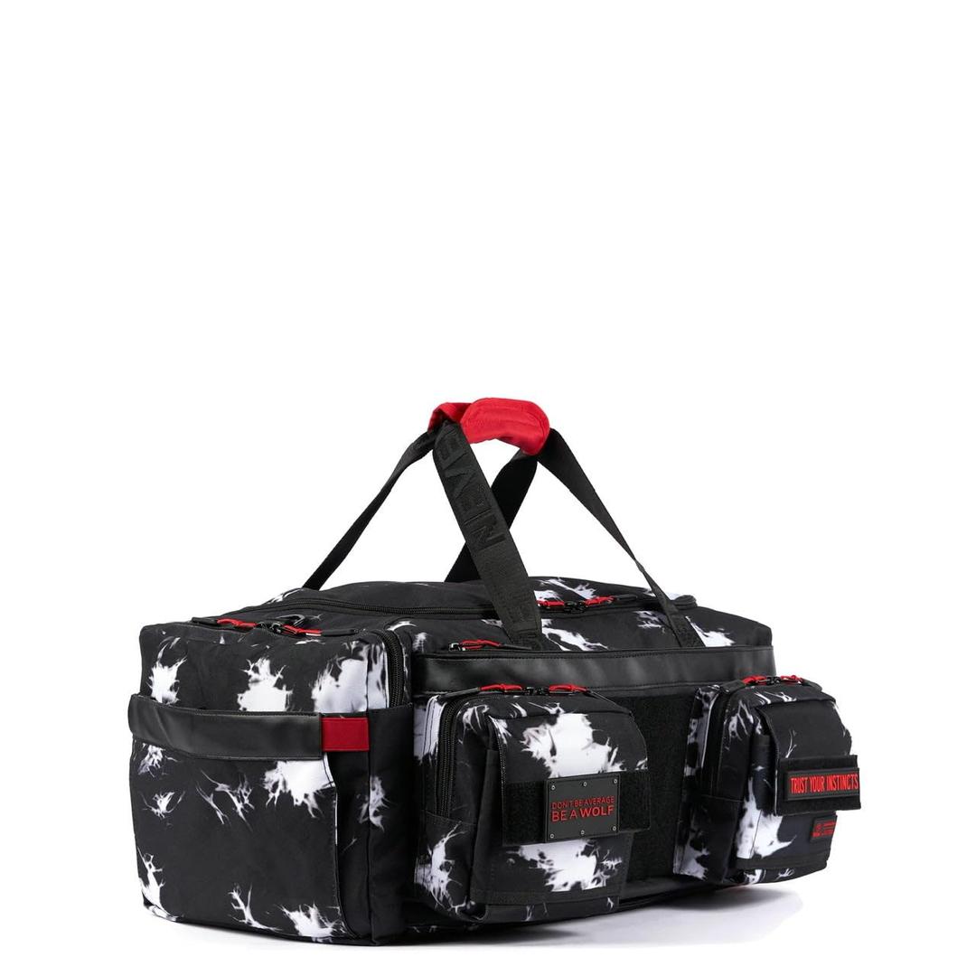 WOLFpak40L Duffle Bag (Ultimate Black Lightning Immortal Red)