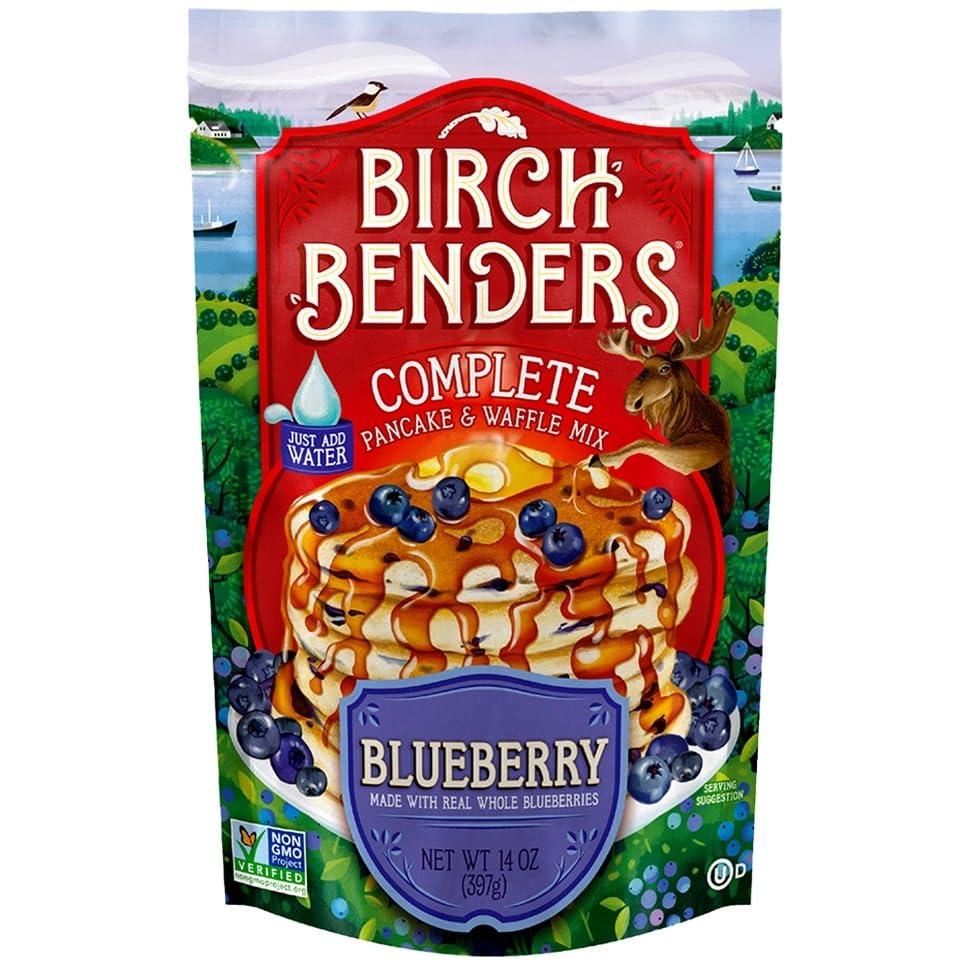 Birch Benders Pancake and Waffle Mix (14oz, Classic Blueberry)