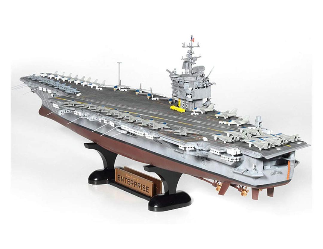 Academy USS Enterprise CVN-65 Aircraft Carrier Plastic Model Kits 1/600 Scale