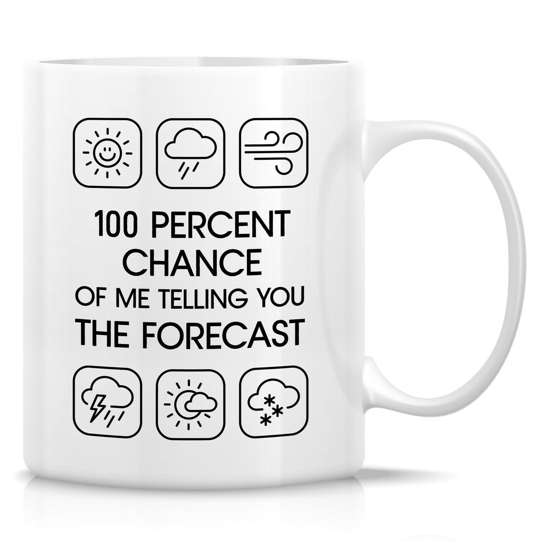 RetreezFunny Meteorologist Mug Gift Weather Forecast Weatherman Meteorology 11 Oz Ceramic Coffee Mugs - Sarcastic Sarcasm Motivational Inspirational birthday gifts for him her friend coworker bro sis