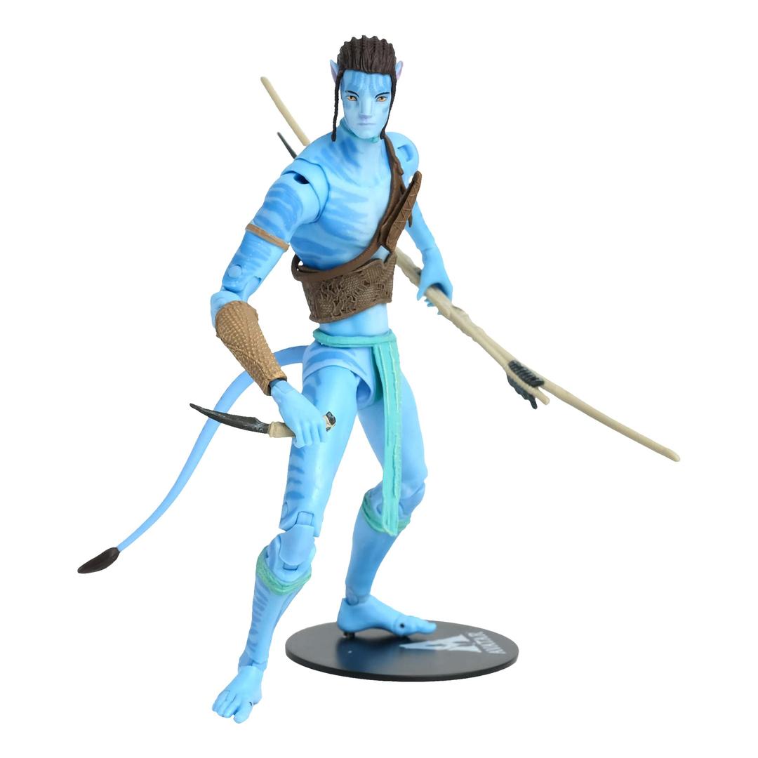 McFarlane Toys, Disney Avatar, 7-inch Jake Sully Classic Avatar Movie Action Figure With 22 Moving Parts, Disney Toys Collectible Figure With Collectors Stand, Ages 12+