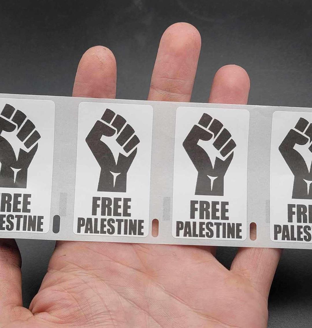 Artist Unknown50PCS "Free Palestine" Stickers Bulk lot Decals Labels