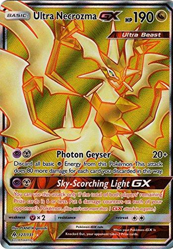 Pokemon Ultra Necrozma GX - 127/131 - Full Art Ultra Rare - Forbidden Light