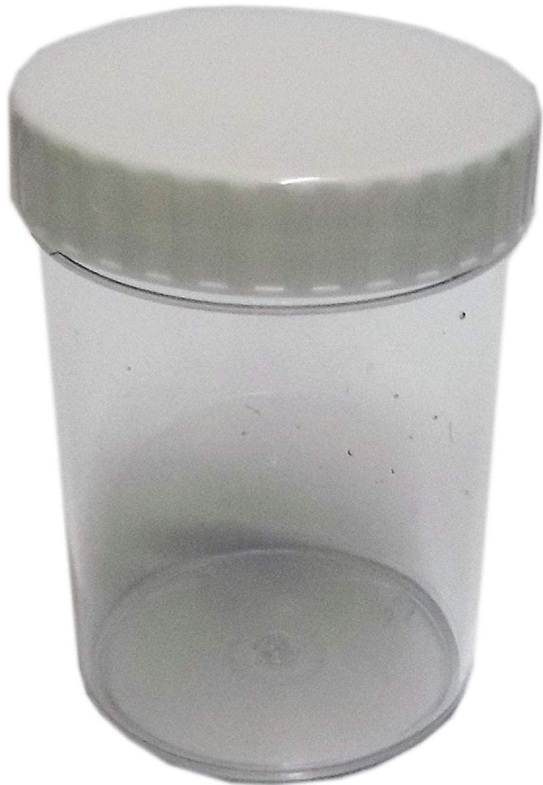 200ml Plastic Containers with Screw Lids (Pack of 10)