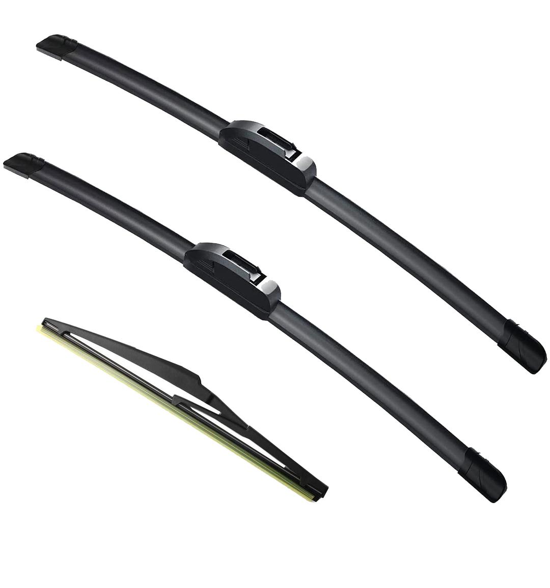 3 Wipers Factory Replacement For Toyota Prius C 2012 2013 2014 2015 2016 2017 2018 2019 Original Equipment Windshield Wiper Blades Set 28"+14"+8" (Set of 3)