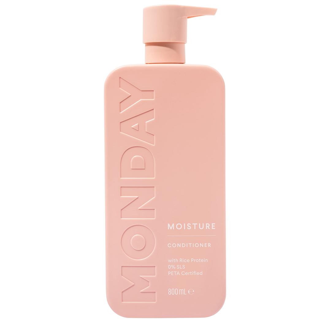 MONDAY HAIRCARE Moisture Conditioner 800ml | Cruelty-Free, SLS & Paraben Free | Dermatologically Tested | For Dry, Coarse and Coily hair, With Coconut Oil to Hydrate Hair