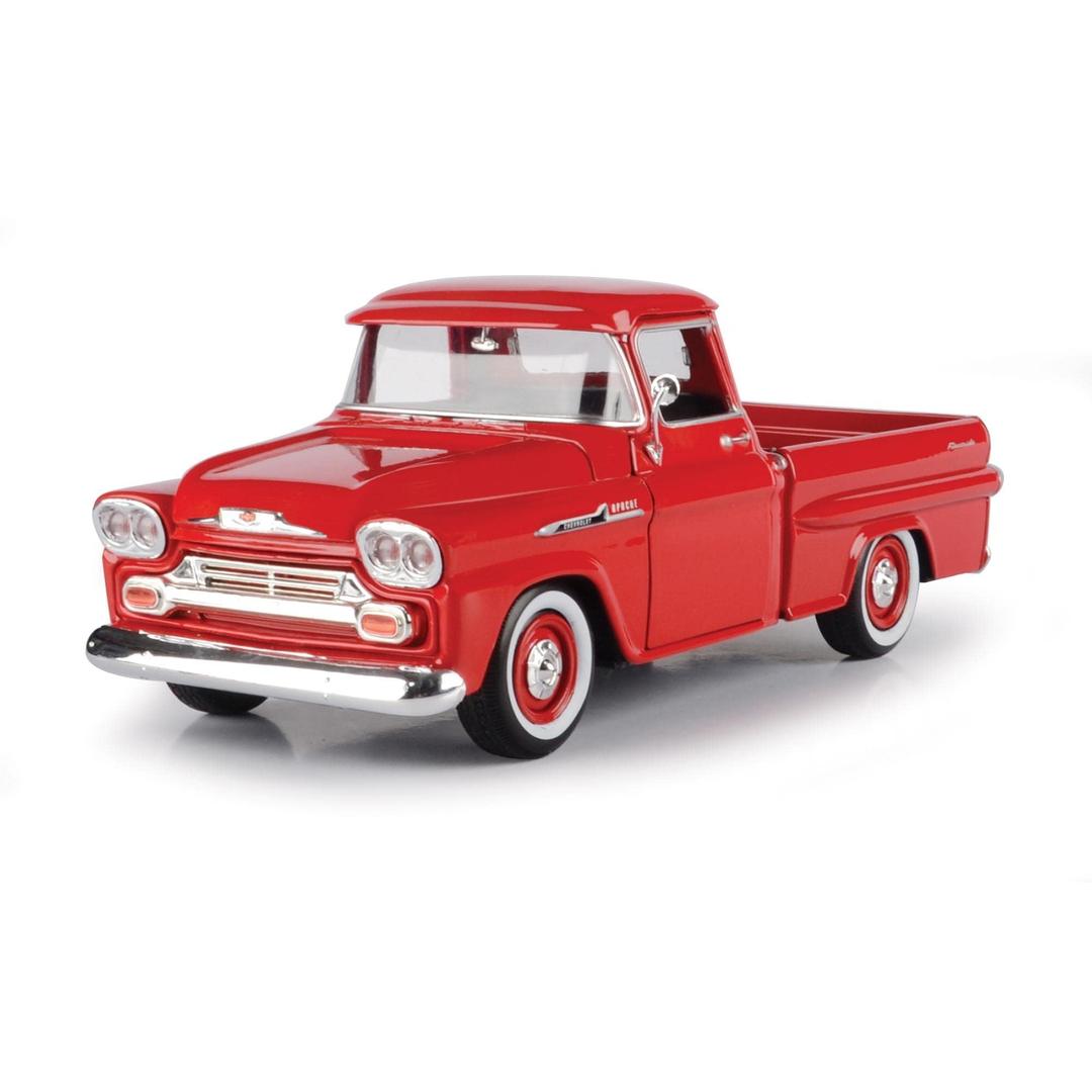 Motor Max 1:24 W/B American Classics 1958 Chevrolet Apache Fleet Side Pickup Diecast Truck for for unisex-children