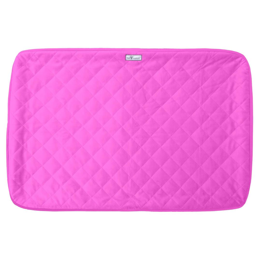 Paw InspiredFitted Fleece Liner for Ferret Nation/Critter Nation* Cage | for Ferrets, Rats, Chinchillas, Hedgehogs & Other Small Animals (Pink, Bottom Pan Liner)