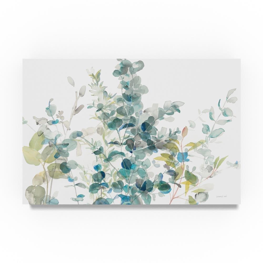 Eucalyptus I White Crop by Danhui Nai, 22x32-Inch Canvas Wall Art