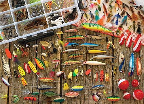 Cobble Hill Fishing Lures Jigsaw Puzzle (1000 Piece)