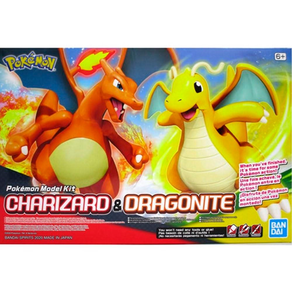 BANDAIHobby - Pokémon - Charizard & Dragonite, Bandai Spirits Pokémon Model Kit