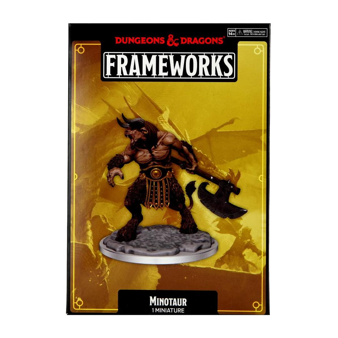 D&D Frameworks: Minotaur - Unpainted and Unassembled