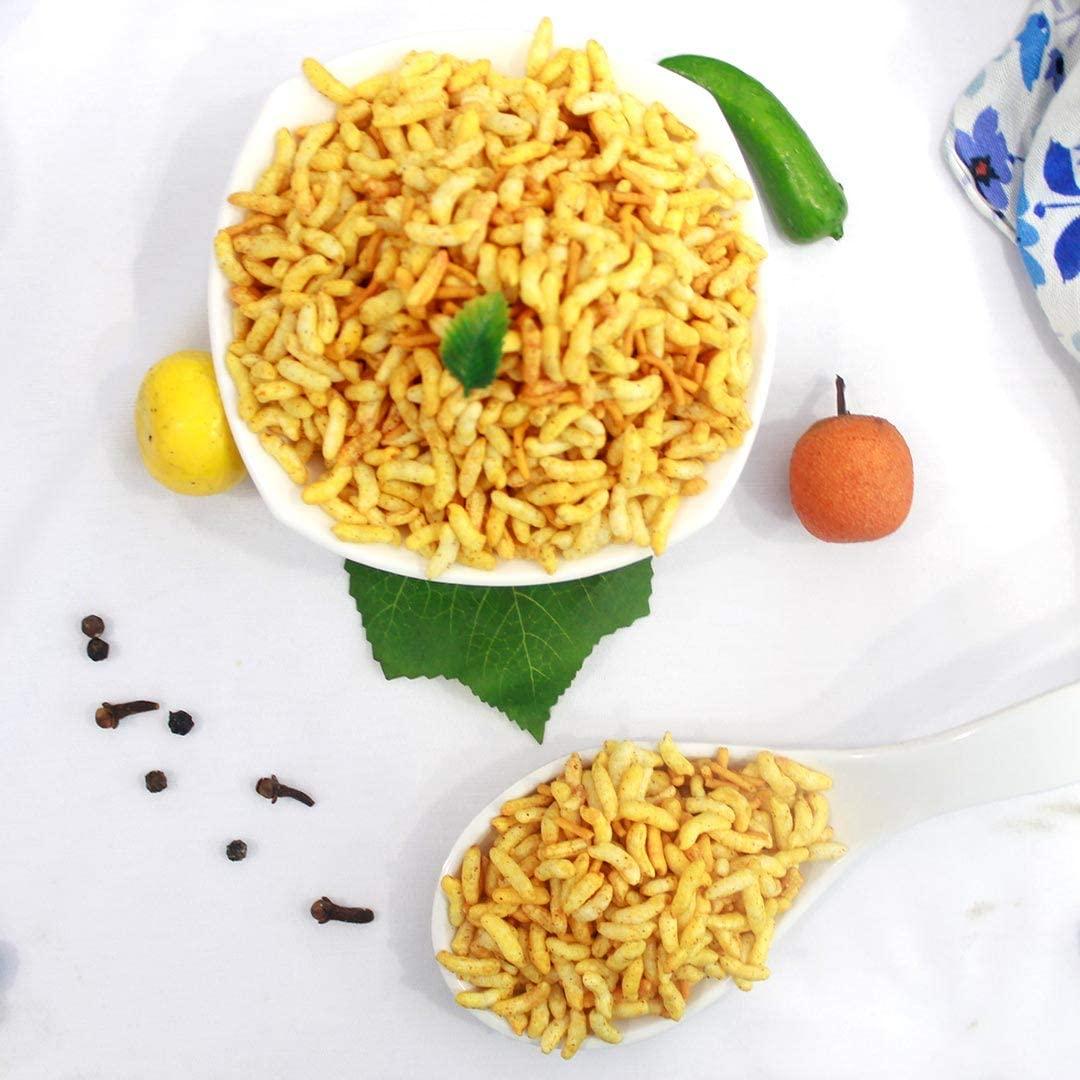 FreshoCartz Premix Murmura Bhel Puffed Rice | BHADANG | MURMURA | (FATA Fat Bhel) (900)