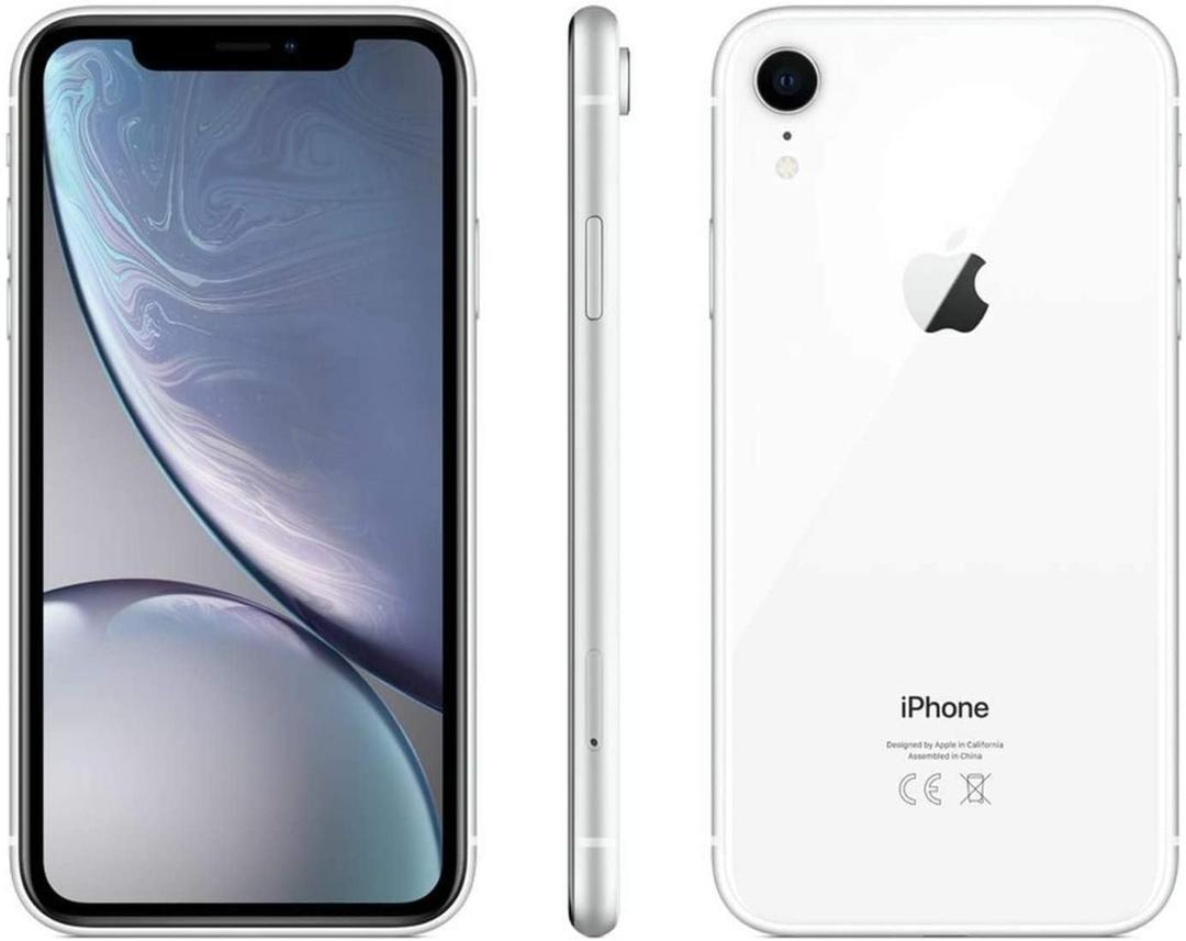 Apple iPhone XR, 64GB, White - For Verizon (Renewed)