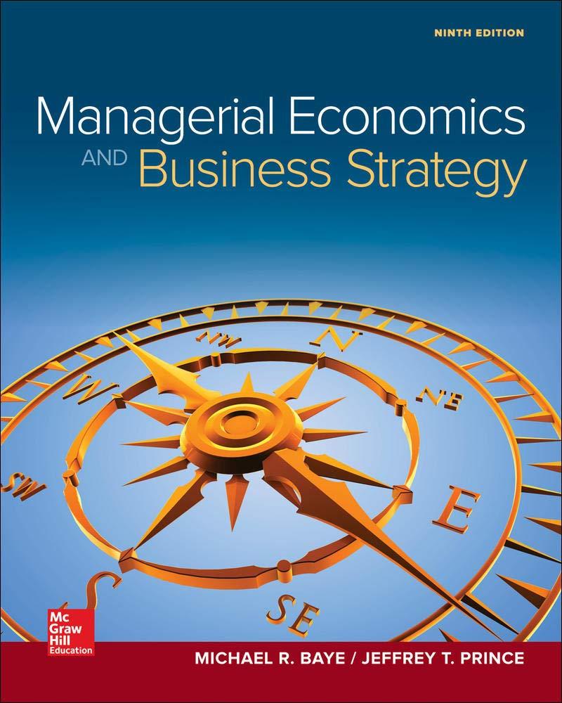 Managerial Economics & Business Strategy (Mcgraw-hill Series Economics) 9th Edition