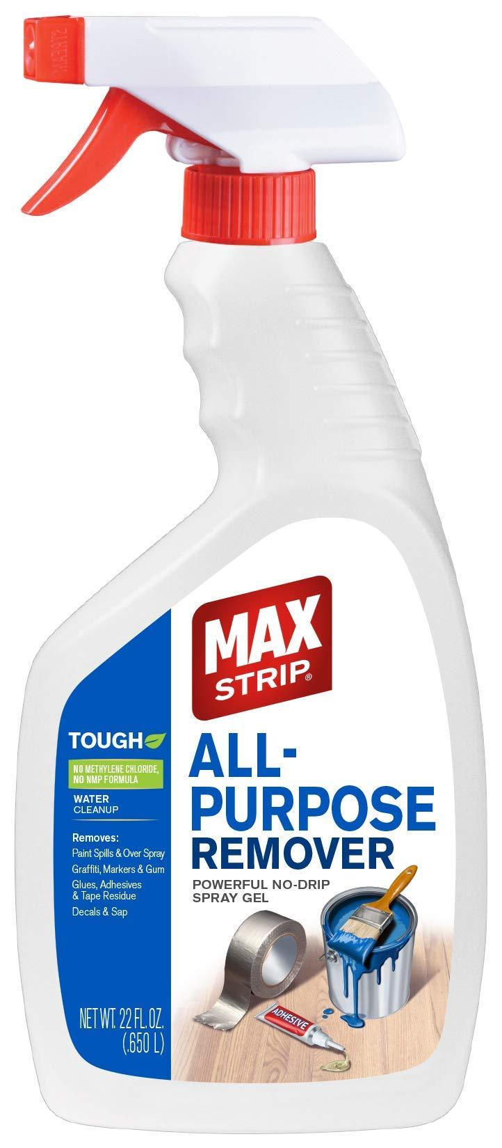 All Purpose Paint Remover Spray 22oz - Water Based Adhesive Remover Spray, Spray Paint Remover, Graffiti Remover Spray, Overspray Remover, Dried Paint Remover - No Methylene Chloride NMP Formula