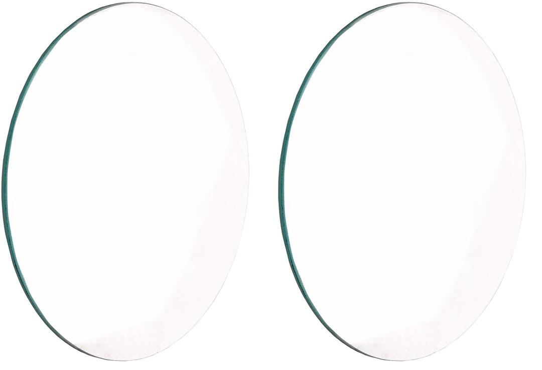 United Scientific LCV108 Glass Double Convex Lens, 100mm Diameter, 200mm Focal Length (2)