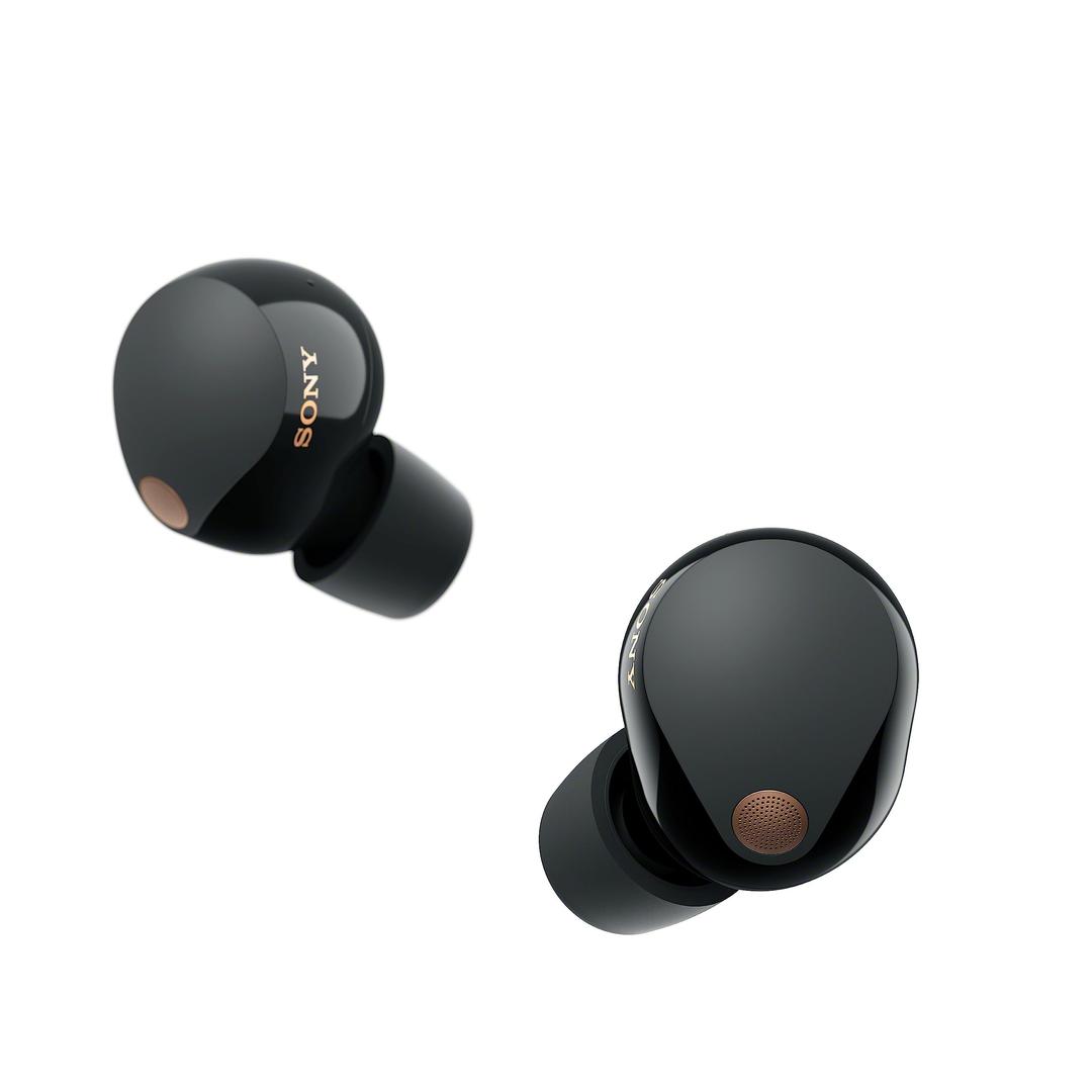 SonyWF-1000XM5 Wf Xm5, The Best Truly Wireless Noise Cancelling Earbuds, Made from Recycled Plastic Materials, Clear Bluetooth Signal, Adaptive Sound Control with AI, Xm5 Earbuds, Black