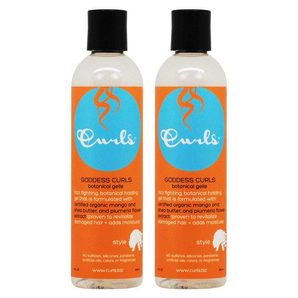 Curls Goddess Curls Botanical Gelle 8oz "Pack of 2"