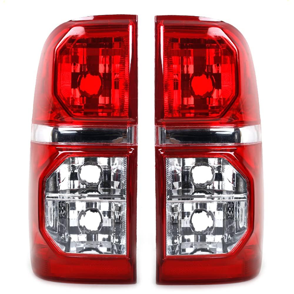 JESYMBX For Toyota Hilux 2005-2015 Car Side Tail Light Brake Lamp Taillight With Harness Without Bulbs Left&Right