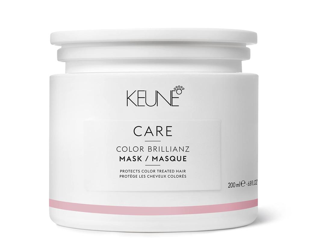 KEUNECare Color Brillianz Mask, Deep-Conditioning & UV-Protecting Treatment for Color-Treated Hair, 6.8 Fl Oz