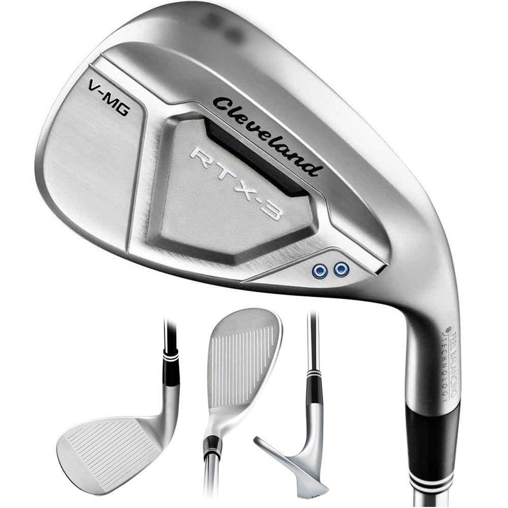 Cleveland Golf Men's RTX-3 VMG (Mid Bounce) Cavity Back Wedge, Tour Satin