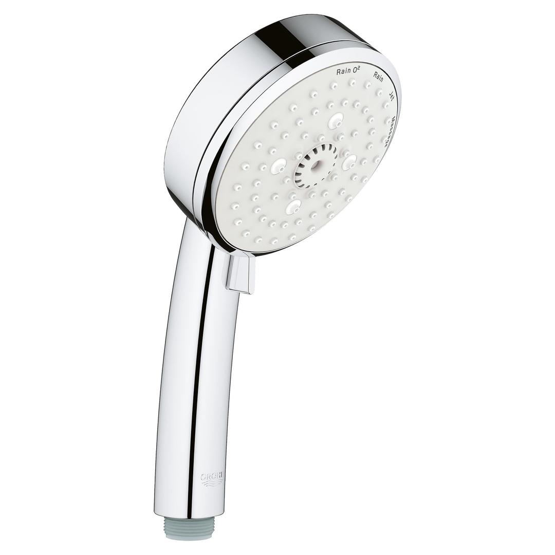 GROHE27575002 Tempesta Cosmopolitan 2.5 GPM 4-Spray Hand Shower, Starlight Chrome