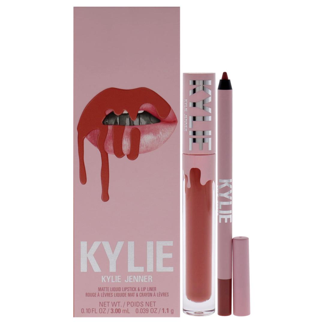 Kylie CosmeticsMatte Lip Kit - 505 Autumn for Women - 2 Pc 0.10 oz Matte Liquid Lipstick, 0.03 oz Lip Liner