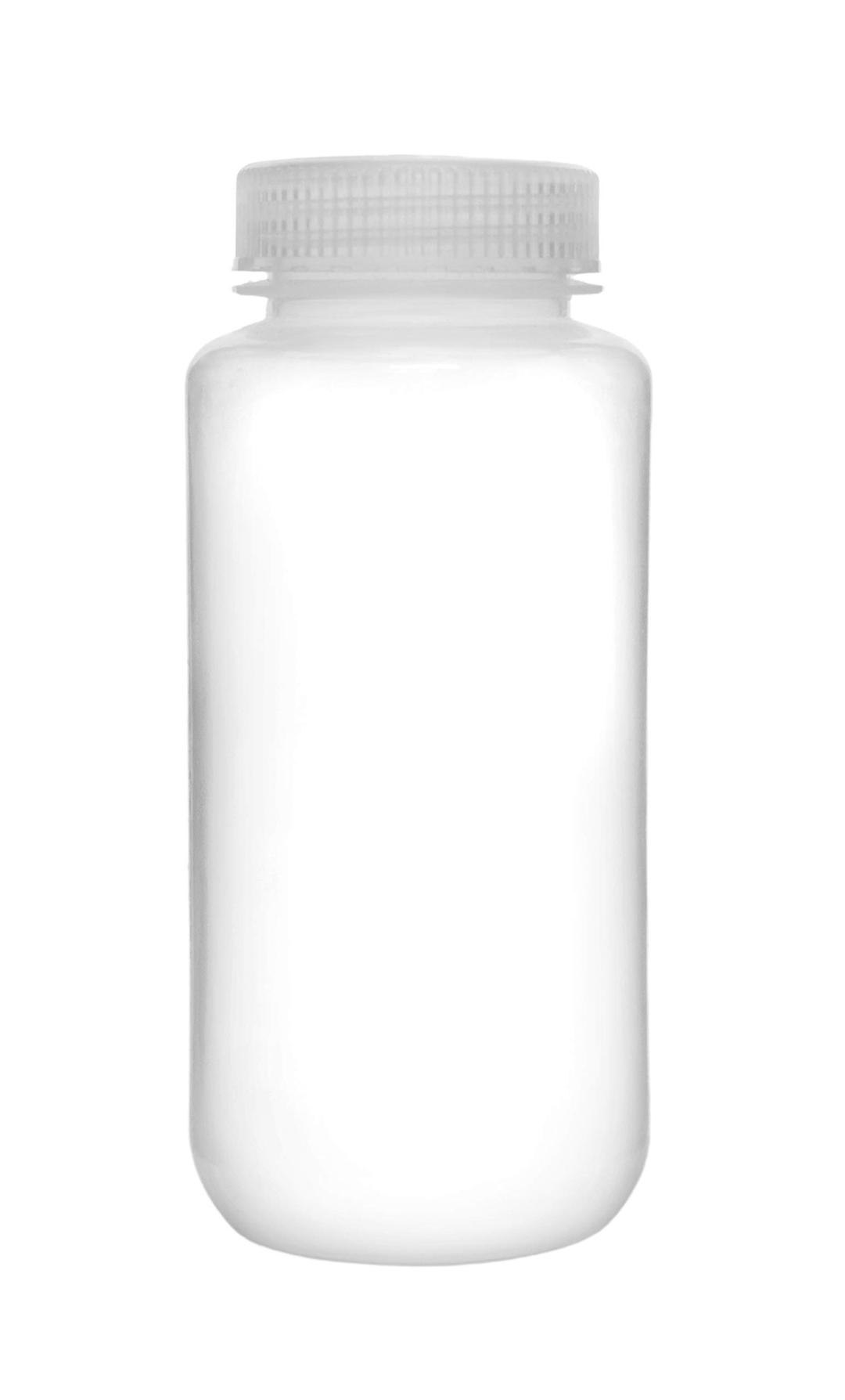 EISCOReagent Bottle, 500ml - Wide Mouth with Screw Cap - Polypropylene - Translucent