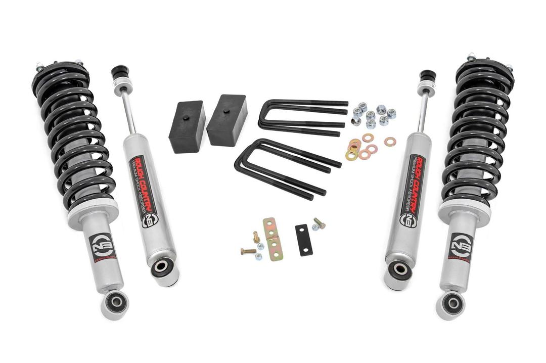 Rough Country 2.5" Lift Kit w/N3 Struts & Shocks for 2000-2006 Tundra - 75031