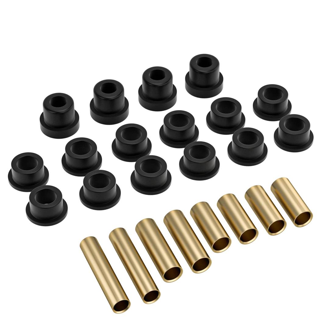 ALVAR New Bushing Kit Replacement for Club Car Ds Bushings Front Leaf Spring & Front Upper A Arm Suspension for Club Car DS Golf Cart Bushing and Sleeve Kit 1992 and up DS Models