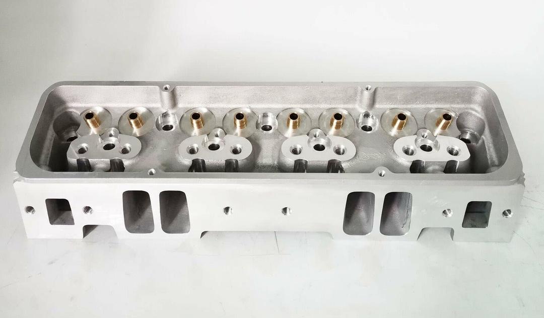 SBC 350 Cylinder Head Bare Straight Plug Aluminum Perfect fits for Chevy Small Block 302|327|350|383|400 200cc Intake 64cc Camaro Z28, Chevelle, Monte Carlo, Hot Rods, Street Rods