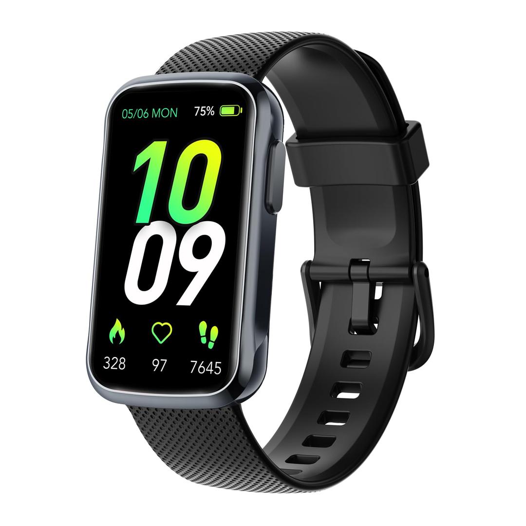 TIMU Fitness Tracker Smart Watch with 24/7 Heart Rate Sleep Monitor, IP68 Waterproof Fitness Watch, Step Calorie Counter Activity Trackers and Smartwatches for Android/iOS, Pedometer for Women Men