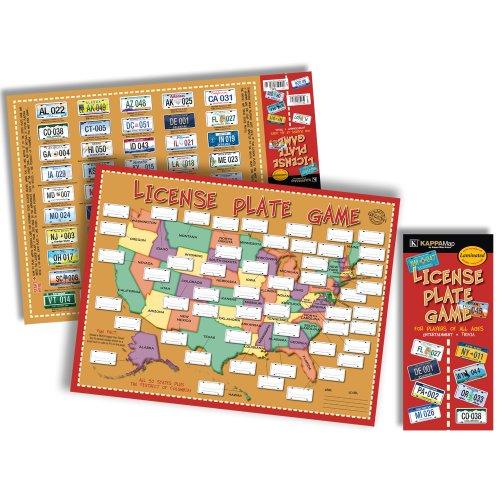 License Plate Game Map – February 3, 2012