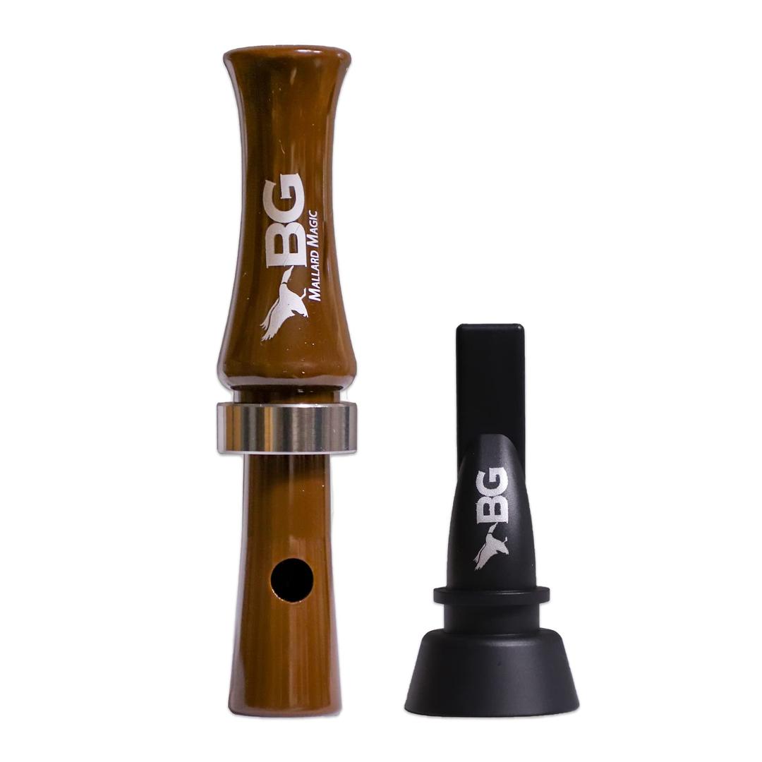 BGC The Finisher Duck Call Combo Pack - Mallard Magic Duck Call & 6-in-1 Whistle