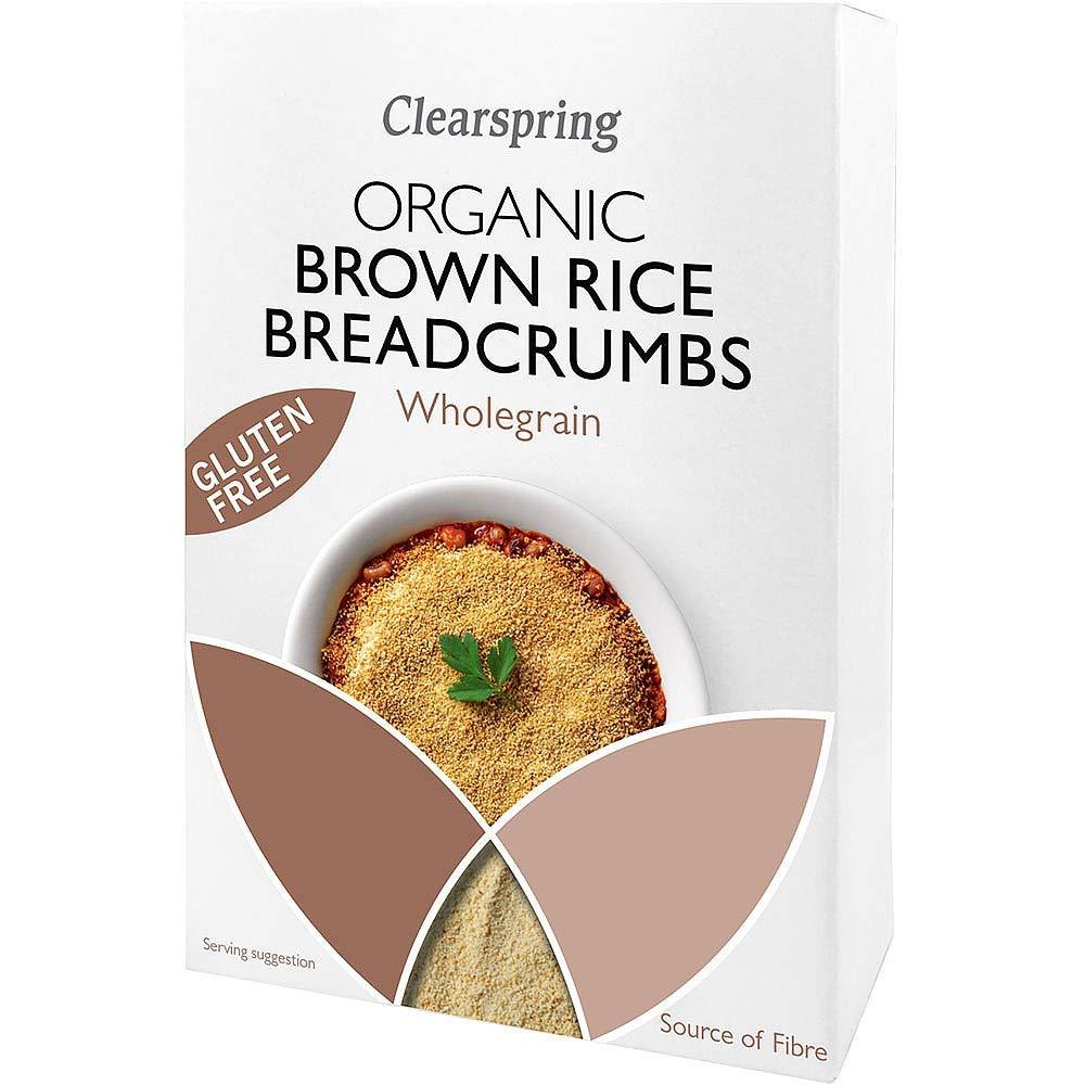 ClearspringOrganic Gluten Free Wholegrain Brown Rice Breadcrumbs - 250g