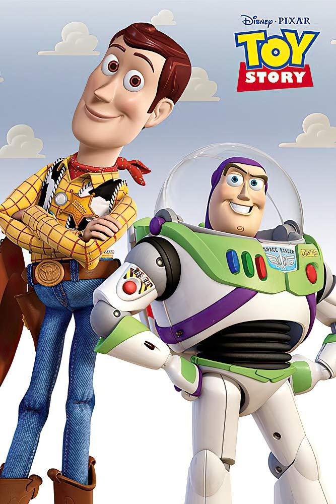 POSTER STOP ONLINE Toy Story - Disney/Pixar Movie Poster/Print (Buzz Lightyear & Woody) (Size 24" x 36")