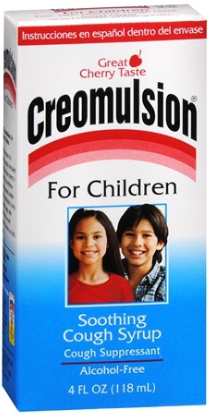 Creomulsion For Children Soothing Cough Syrup 4 oz (Pack of 2)